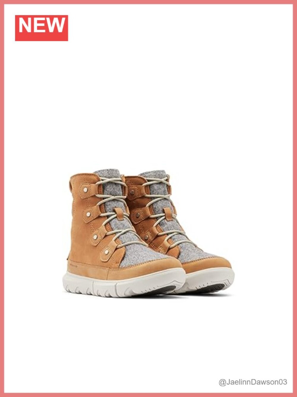 Waterproof Suede Felt Ankle Snow Boots – Insulated Winter Booties